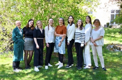 Photo 1: The new board of the Swedish Medical Womens Association.