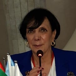 Fig. 1: Dr. Nina Zhvania – MD, PhD President of the Georgian Medical Women’s Association 