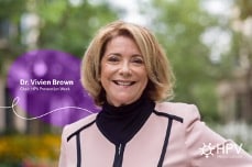 Fig 2. Dr Vivien Brown honoured as recipient of Top 25 Women of Influence Awards