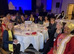 Fig 1. Photo from the Gala Dinner for the MWIA North American Regional Congress