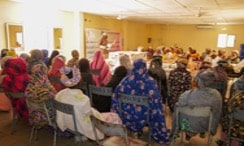 Delivery of hygiene/dignity kits to women with obstetric fistula on May 23, 2023