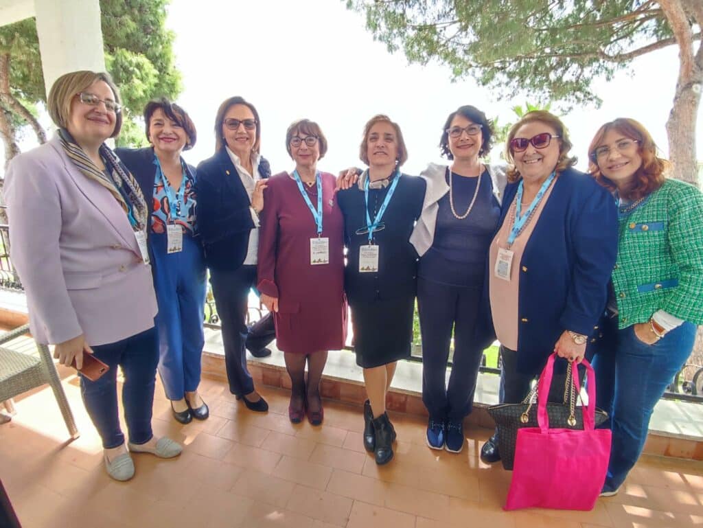 Delegation of Italian Medical Women at MWIA Regional Congress in Catania