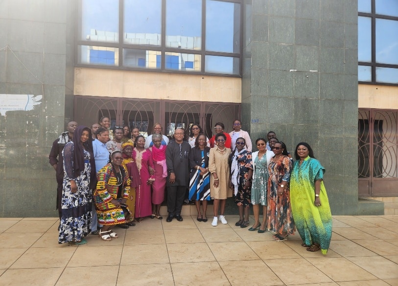 Fig 1. Photo of PROJECT WRITING workshop of Cameroon female medical doctors