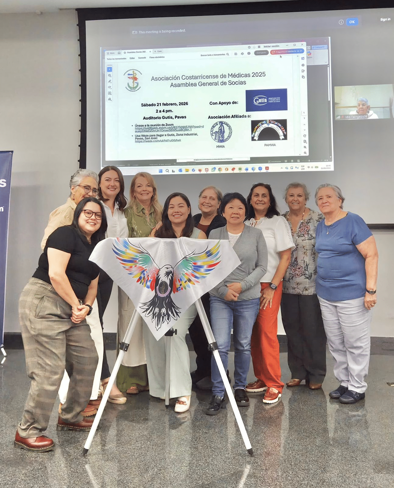 Fig 1. Costa Rica meeting at Gutis