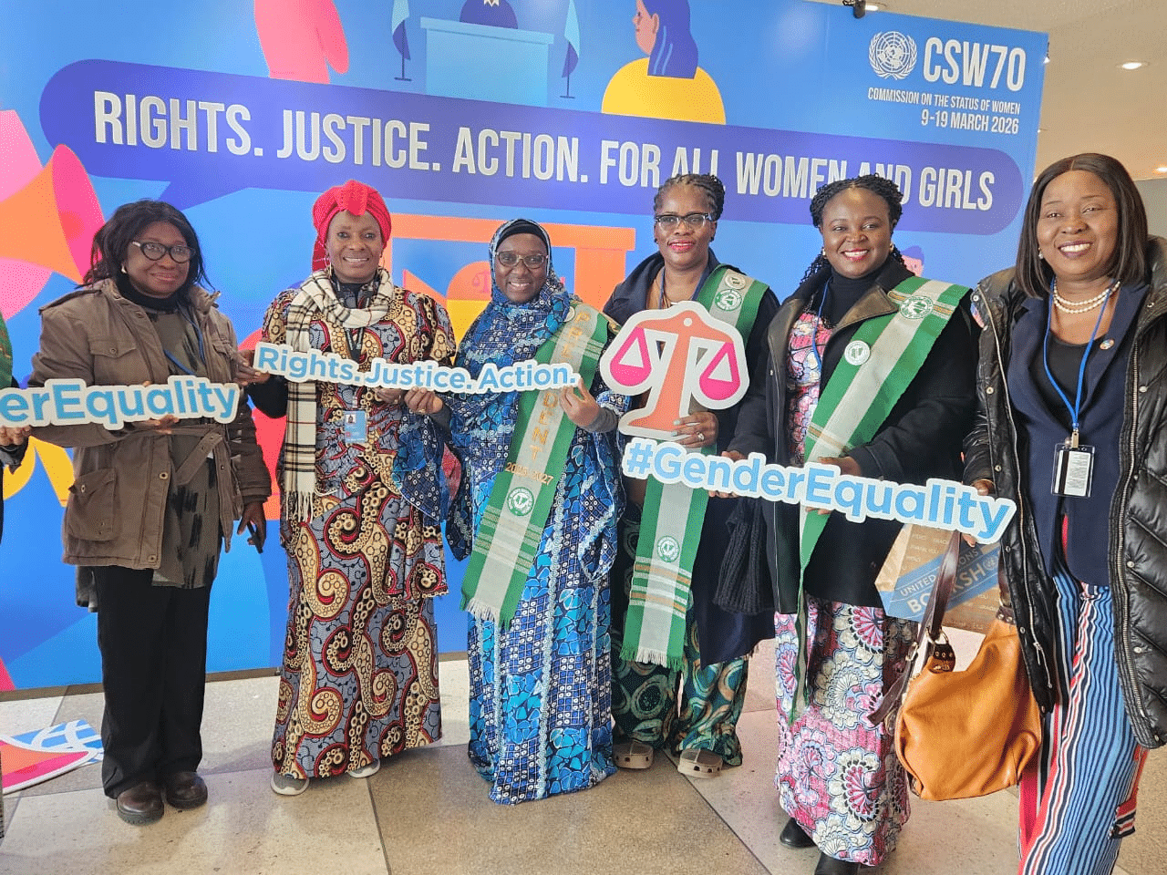 Fig 1. MWAN members during CSW70 2026